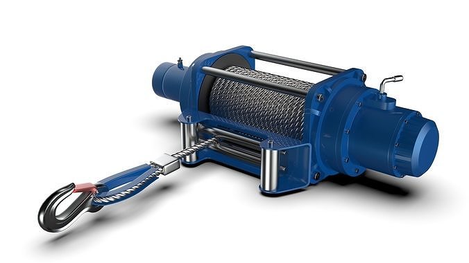 Winch 3D model