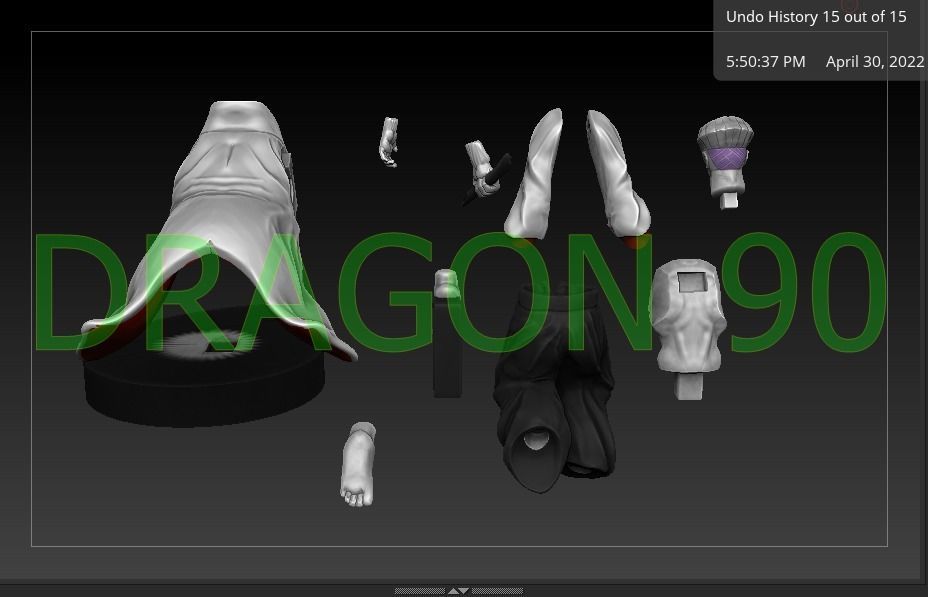 Boruto Ishiiki   Modelo 3D print model_4