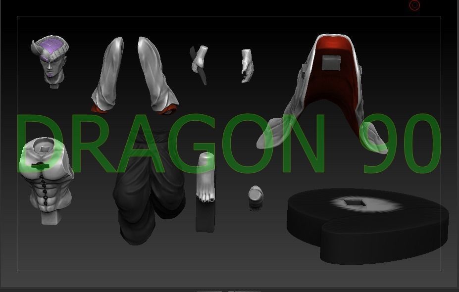 Boruto Ishiiki   Modelo 3D print model_3