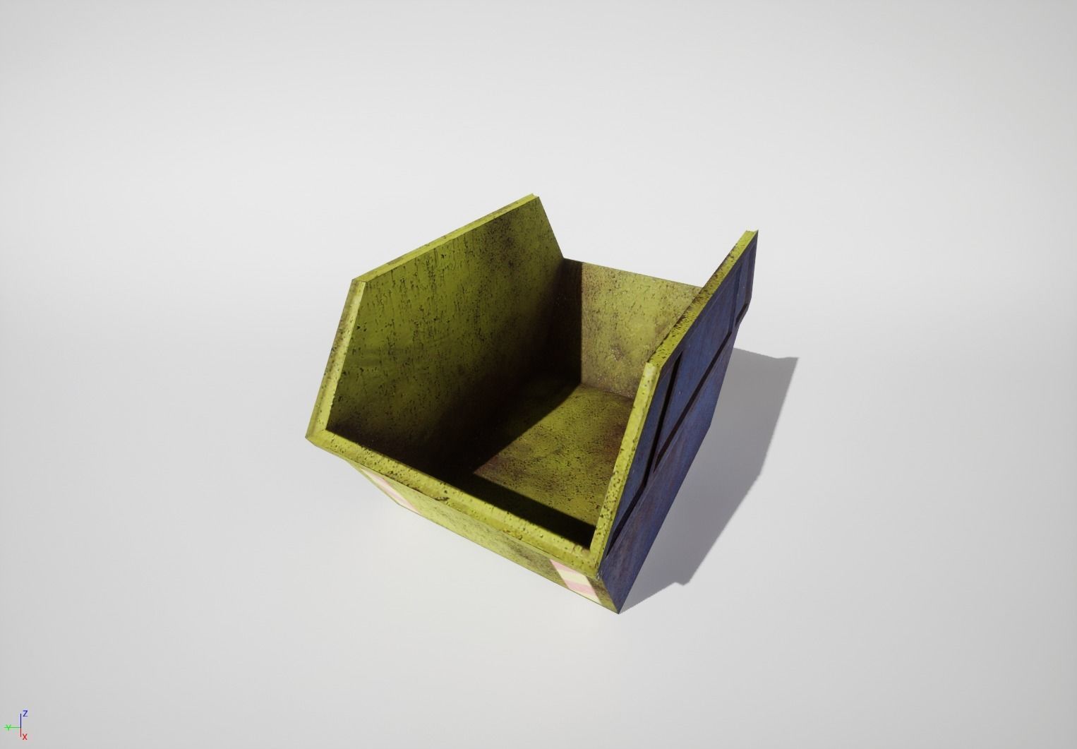 Basic Skip Low-poly 3D model_3