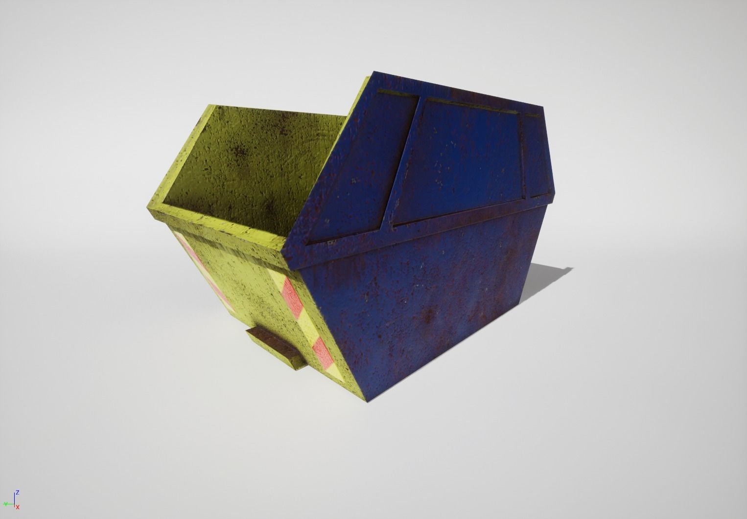 Basic Skip Low-poly 3D model_1