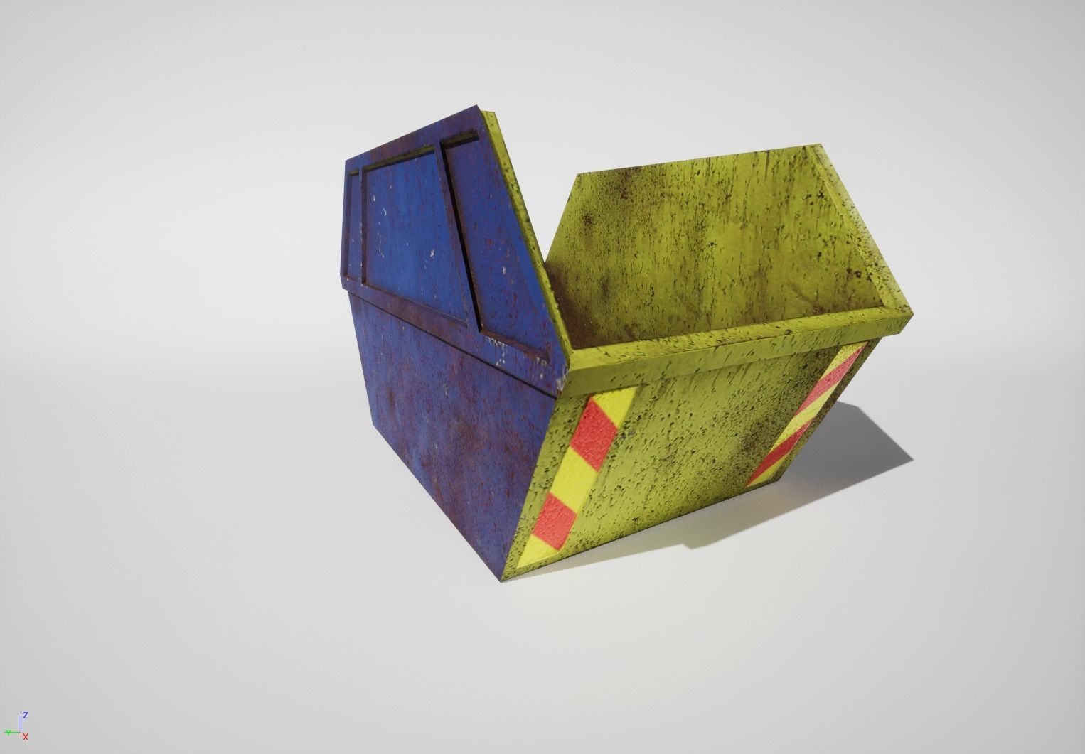 Basic Skip Low-poly 3D model_2