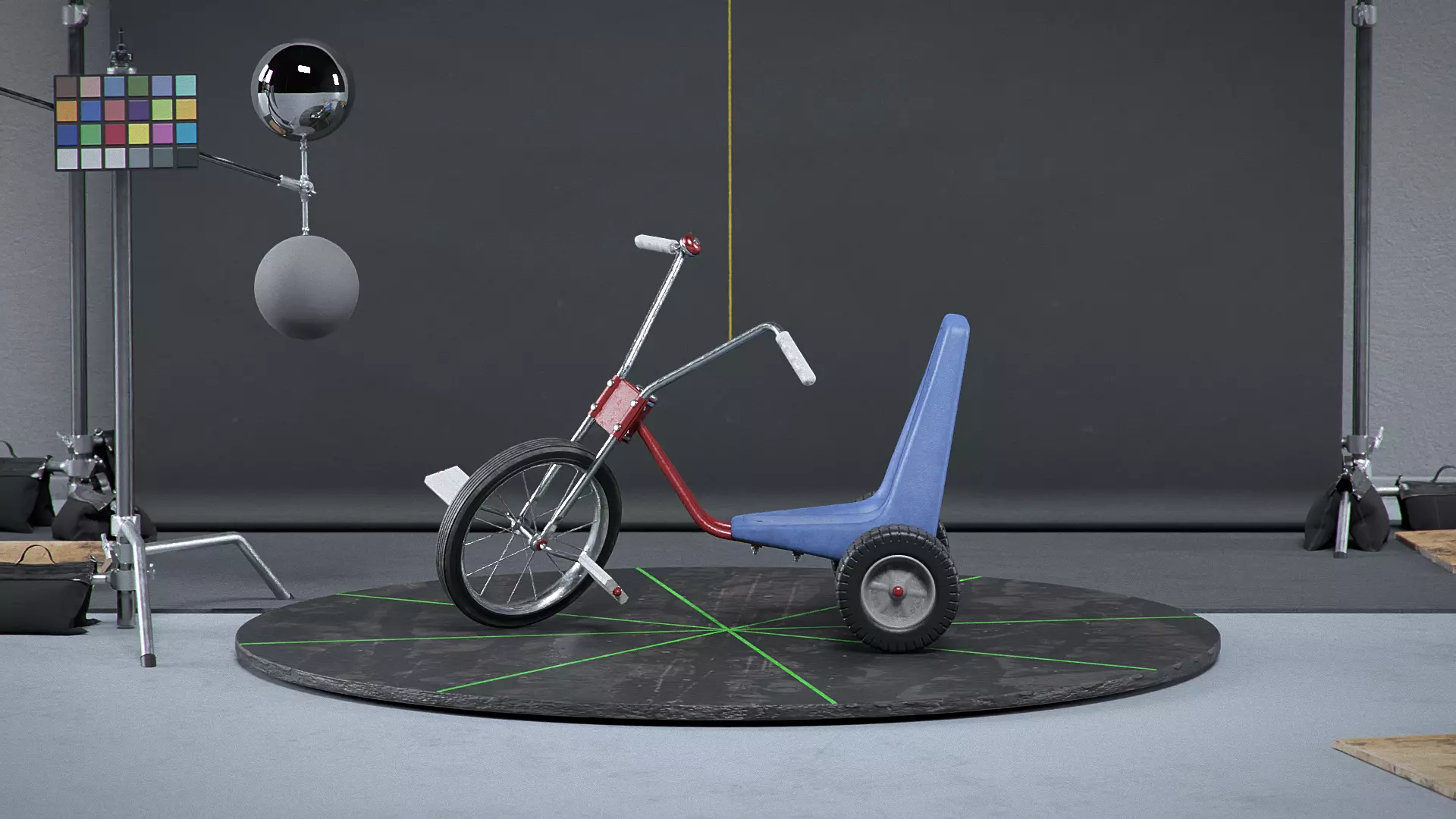 Tricycle from The Shining Free 3D model