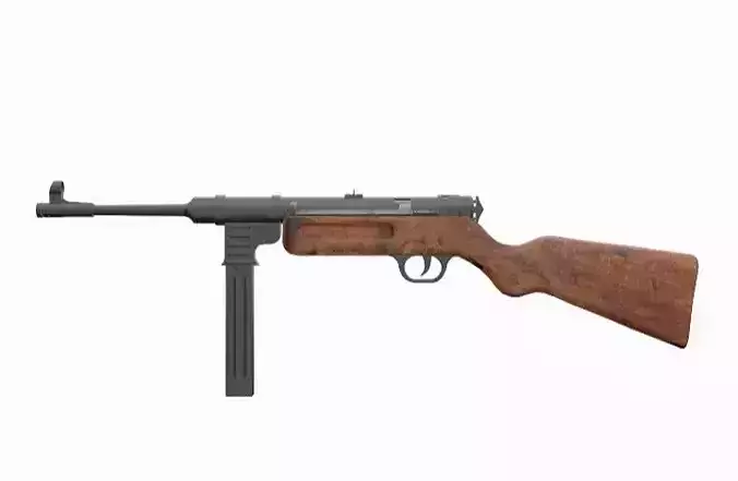 MP 41 Low-poly 3D model