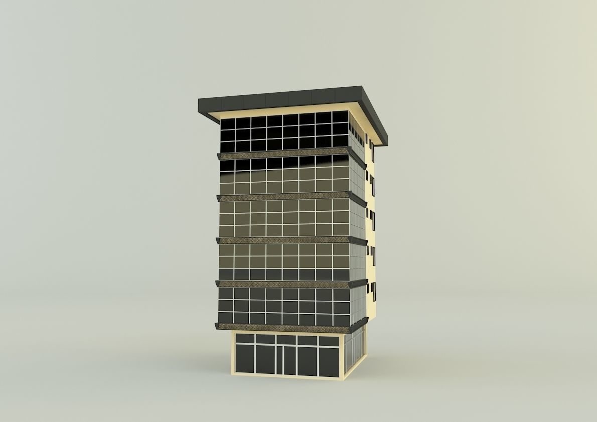 Building 588 3D model_1