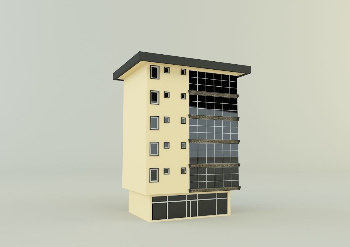 Building 588 3D model_4