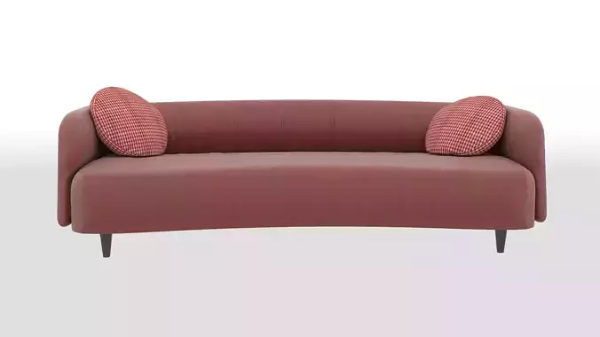 Sofa red