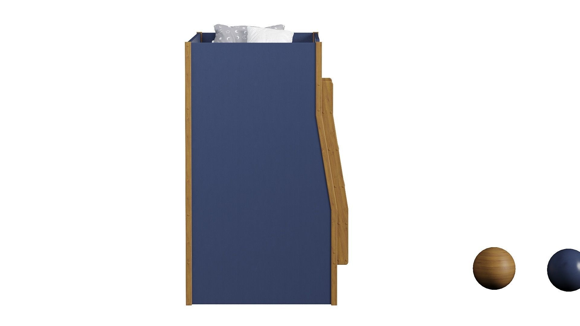 Bunk bed  3D model_7