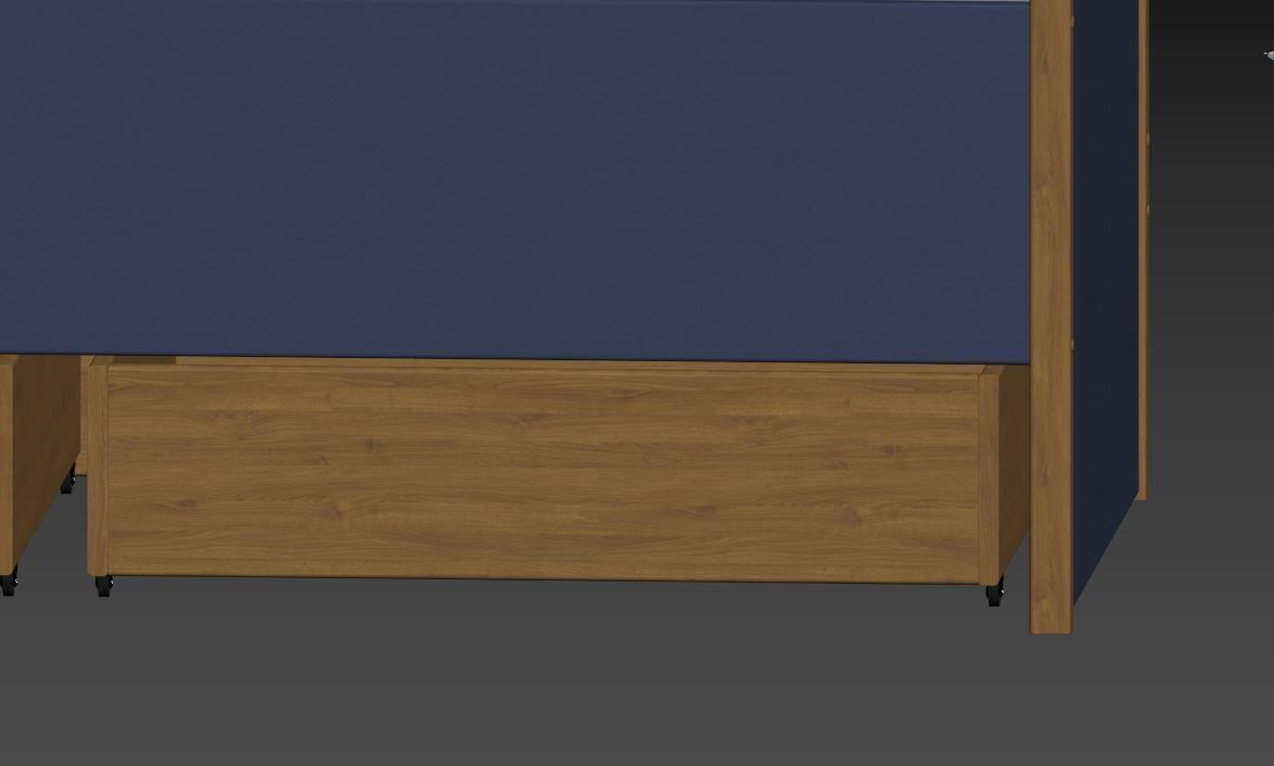 Bunk bed  3D model_22