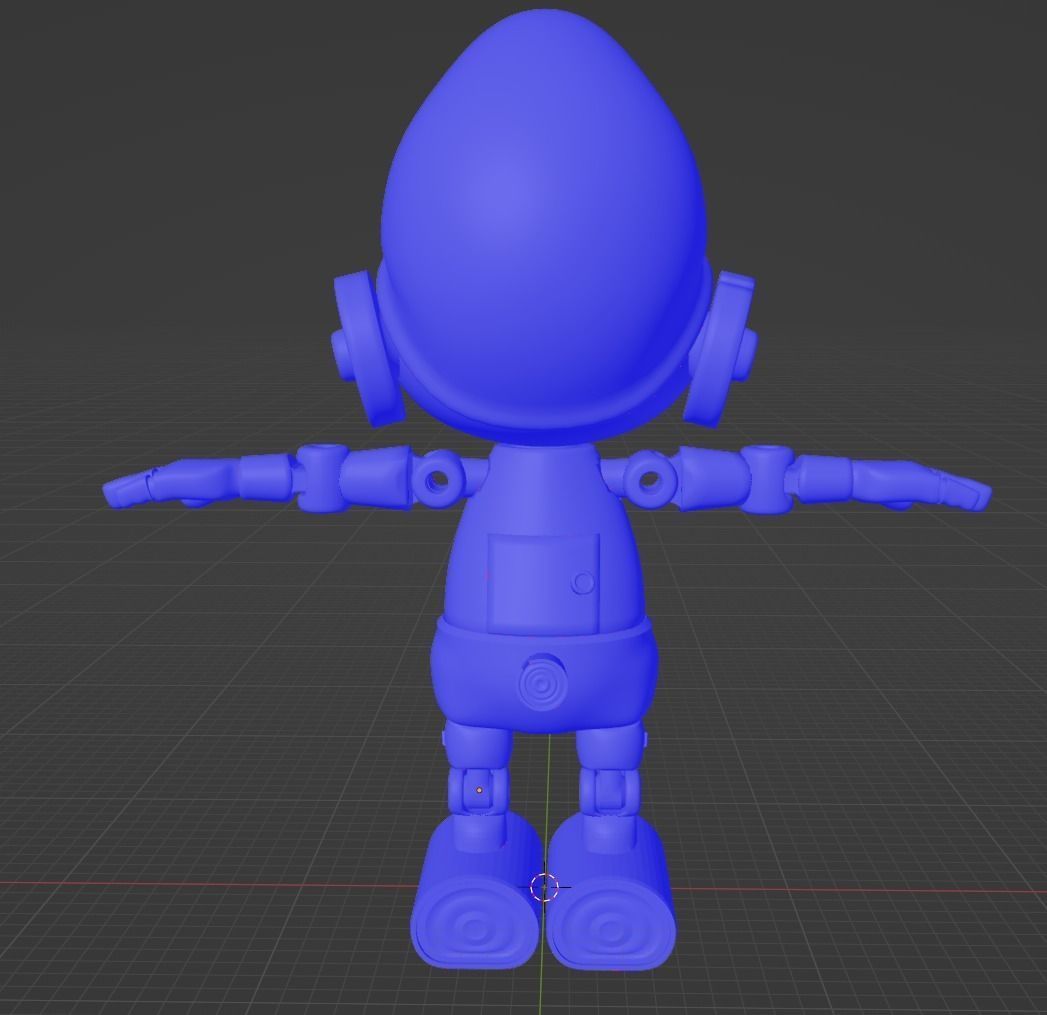 Clockwork Smurf 3D print model_11