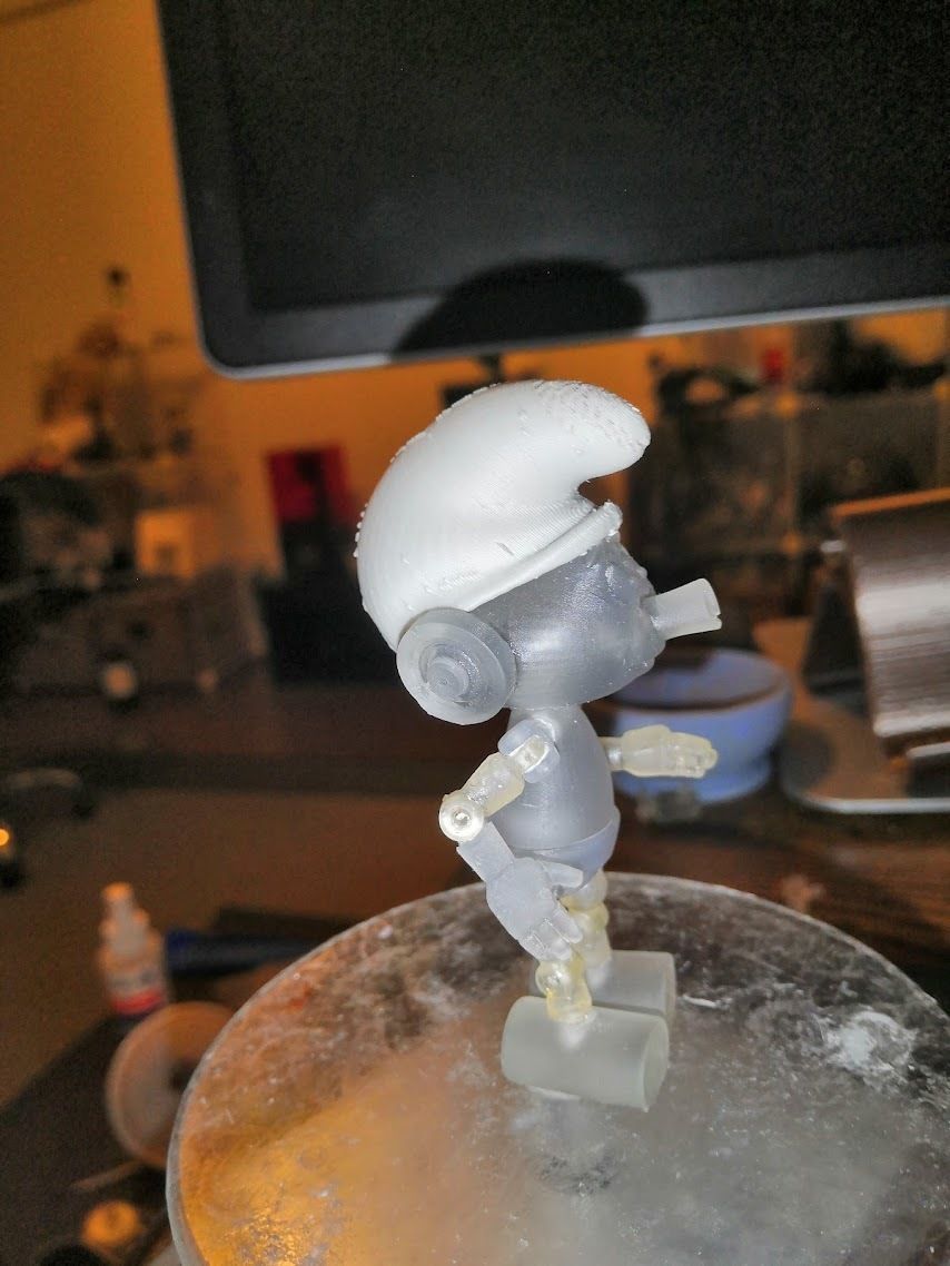 Clockwork Smurf 3D print model_1