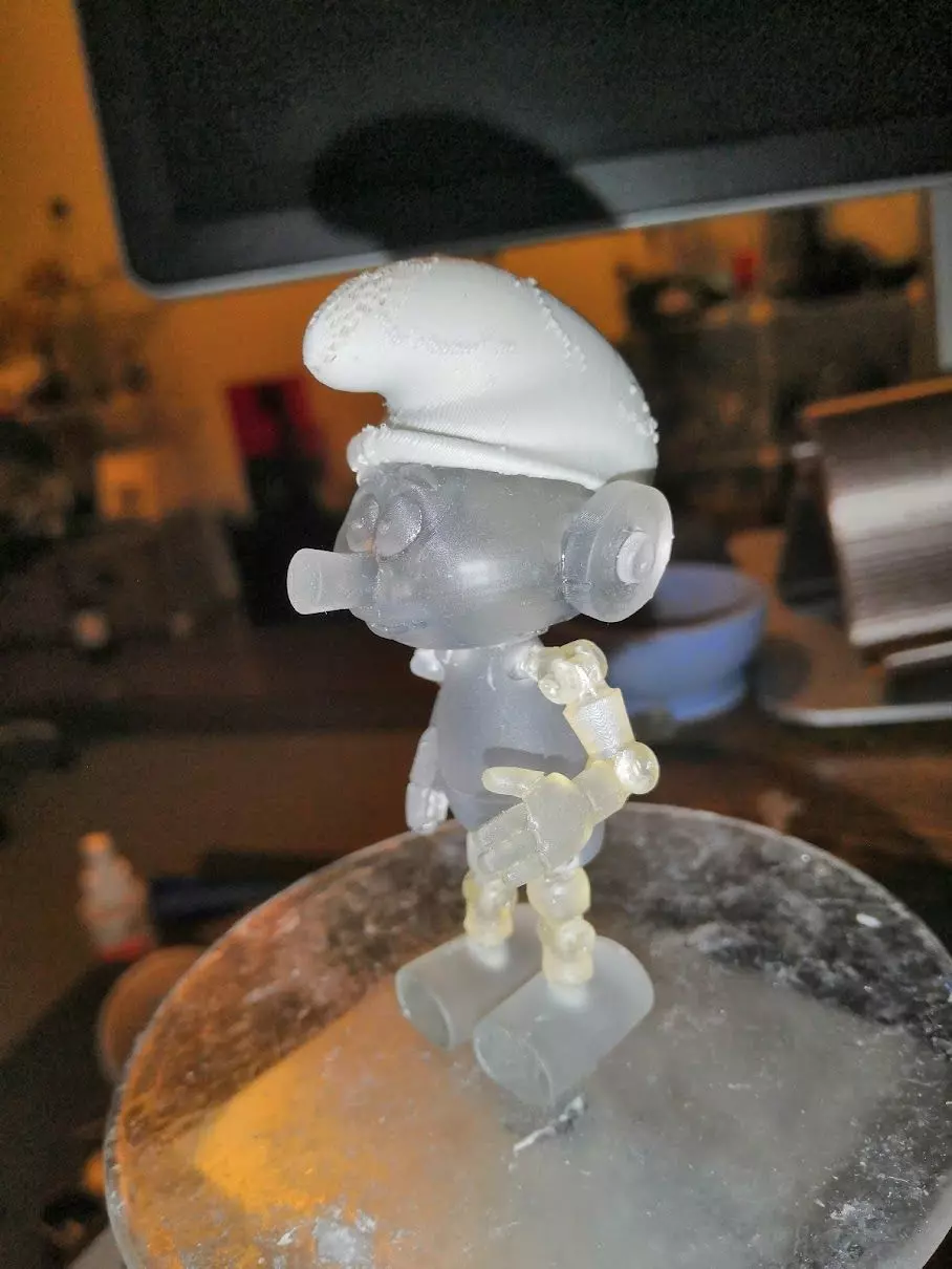 Clockwork Smurf 3D print model_0