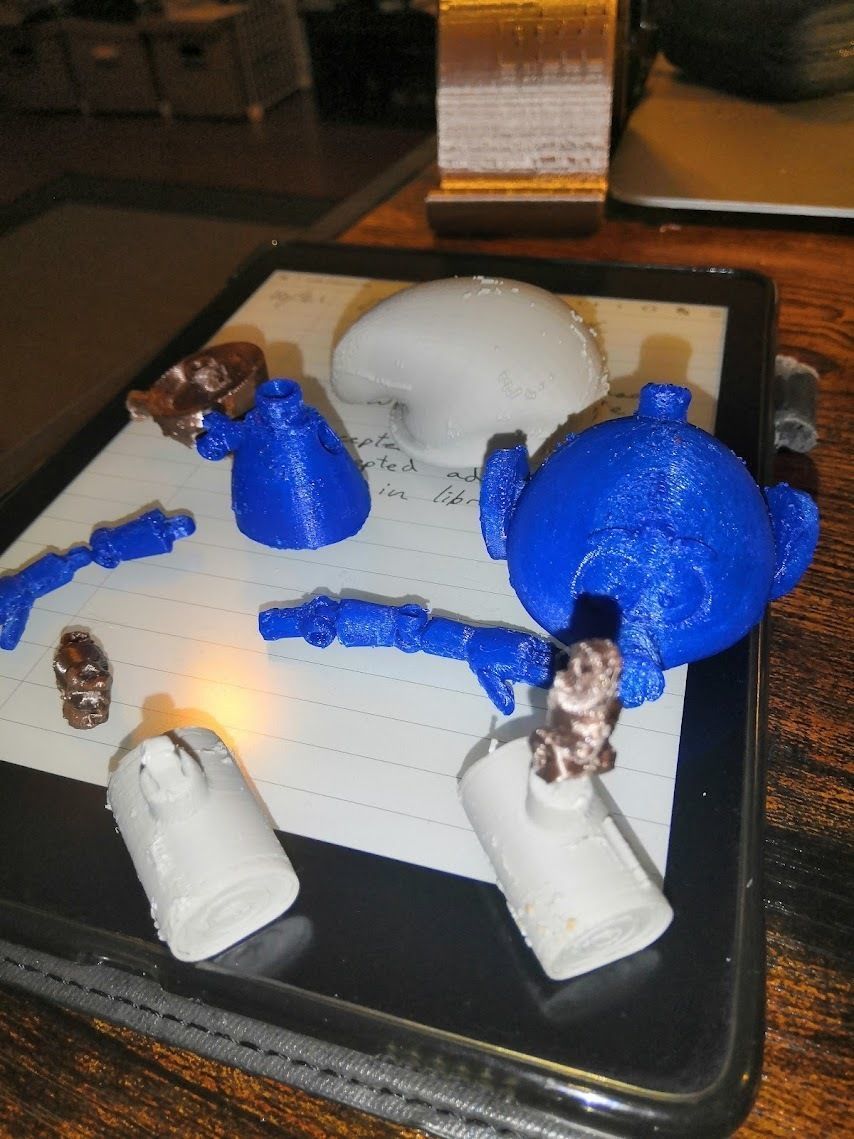 Clockwork Smurf 3D print model_4