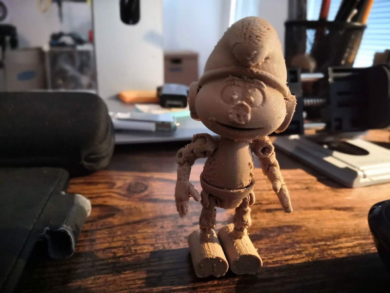 Clockwork Smurf 3D print model_8