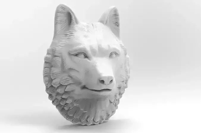 Wolf head 