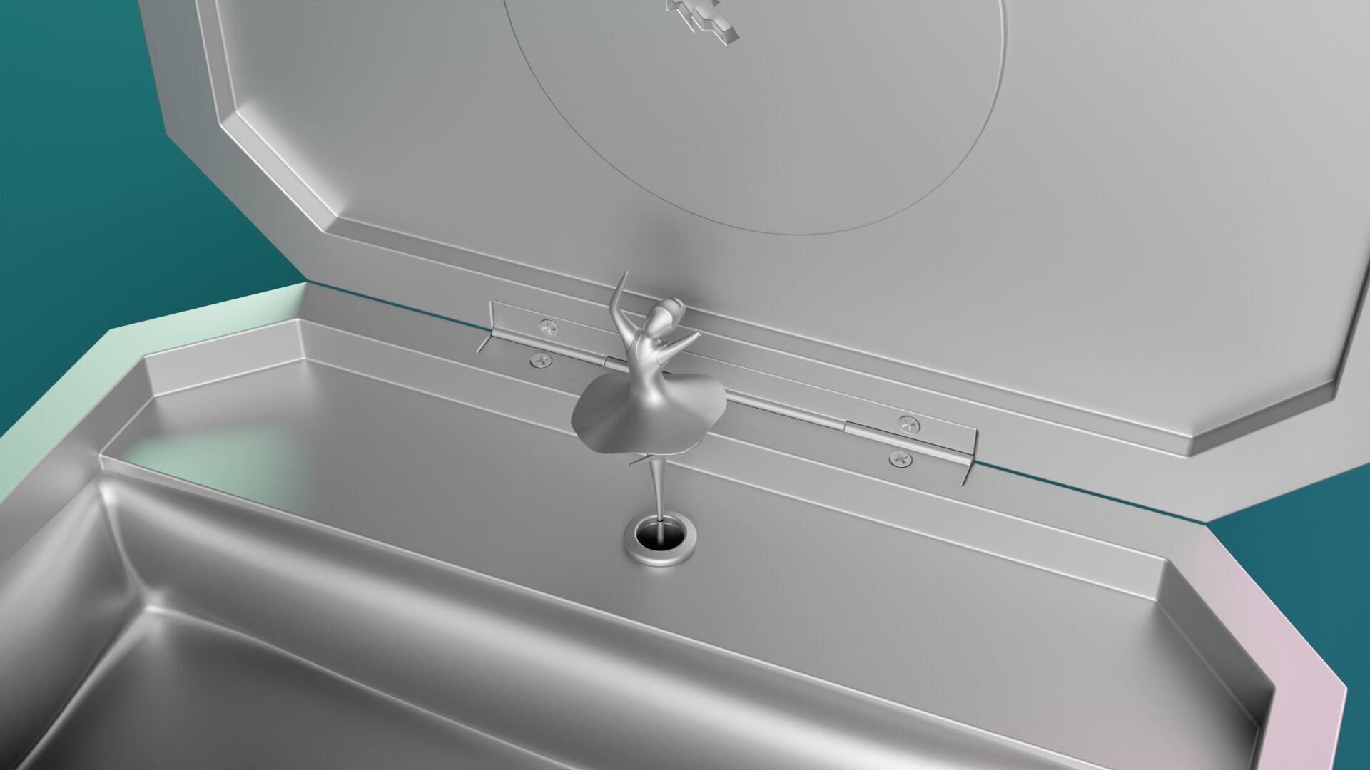 Ballerina Music Box 3D model_23