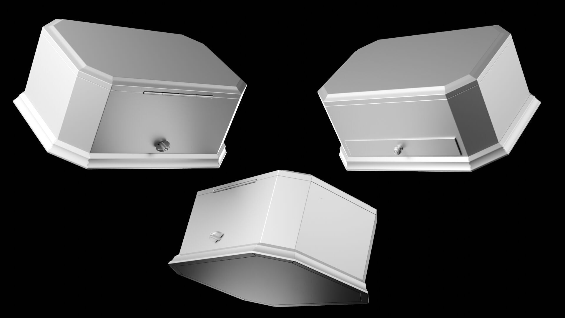 Ballerina Music Box 3D model_22