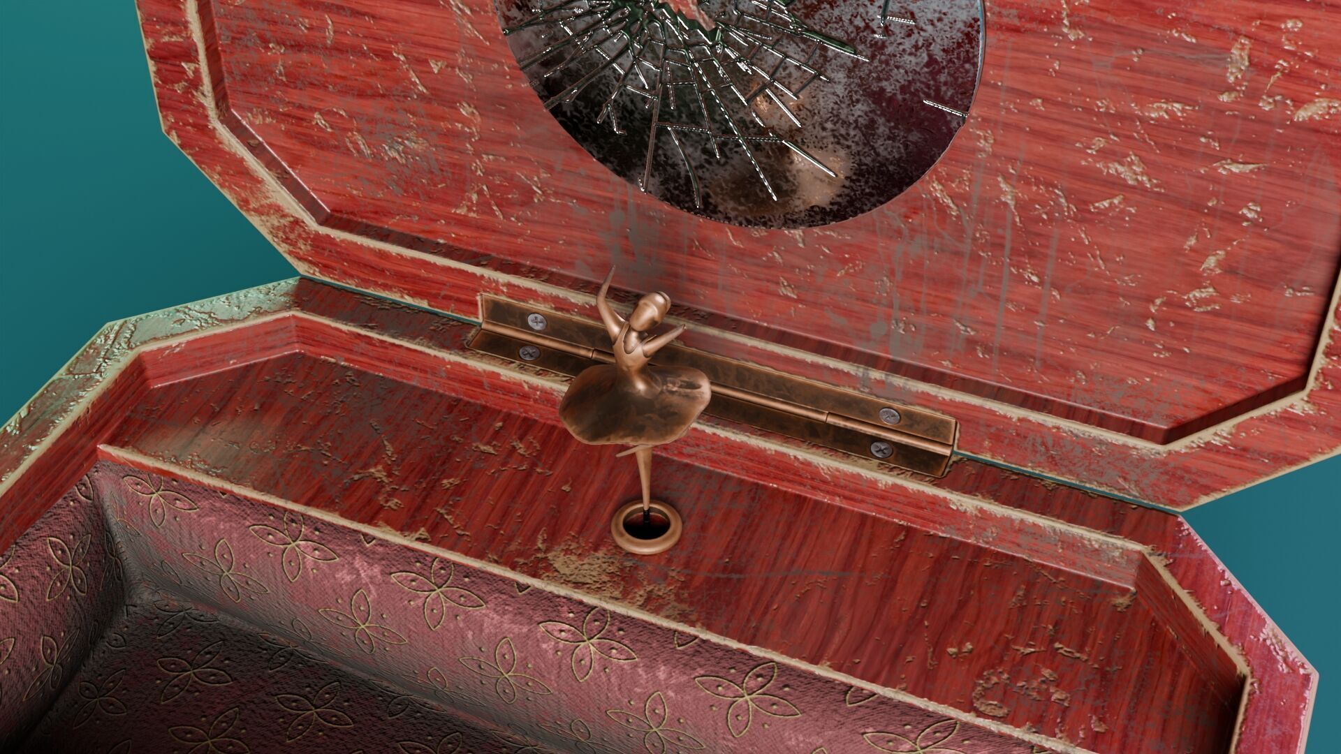 Ballerina Music Box 3D model_7