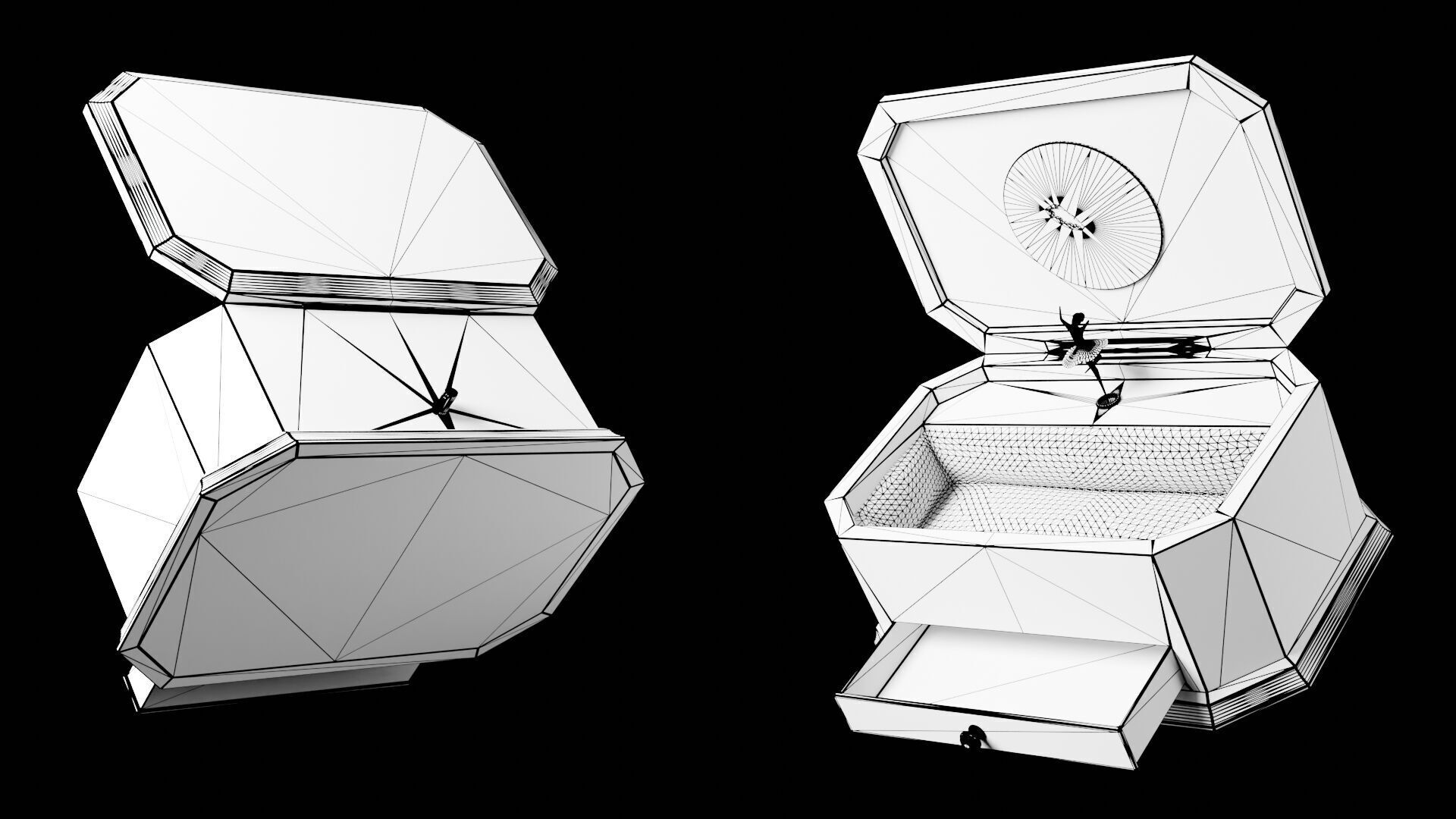 Ballerina Music Box 3D model_12