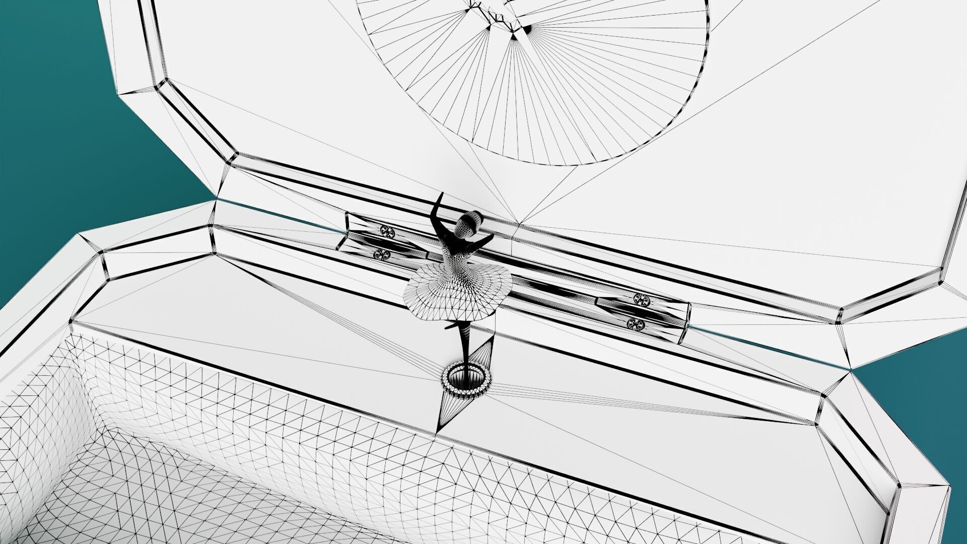 Ballerina Music Box 3D model_15