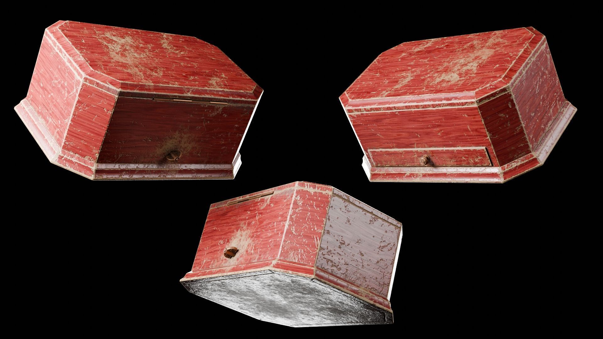 Ballerina Music Box 3D model_6