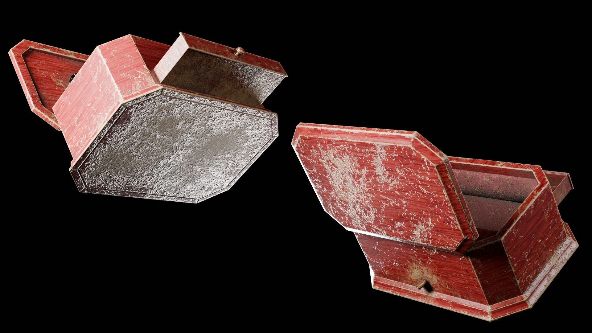 Ballerina Music Box 3D model_5