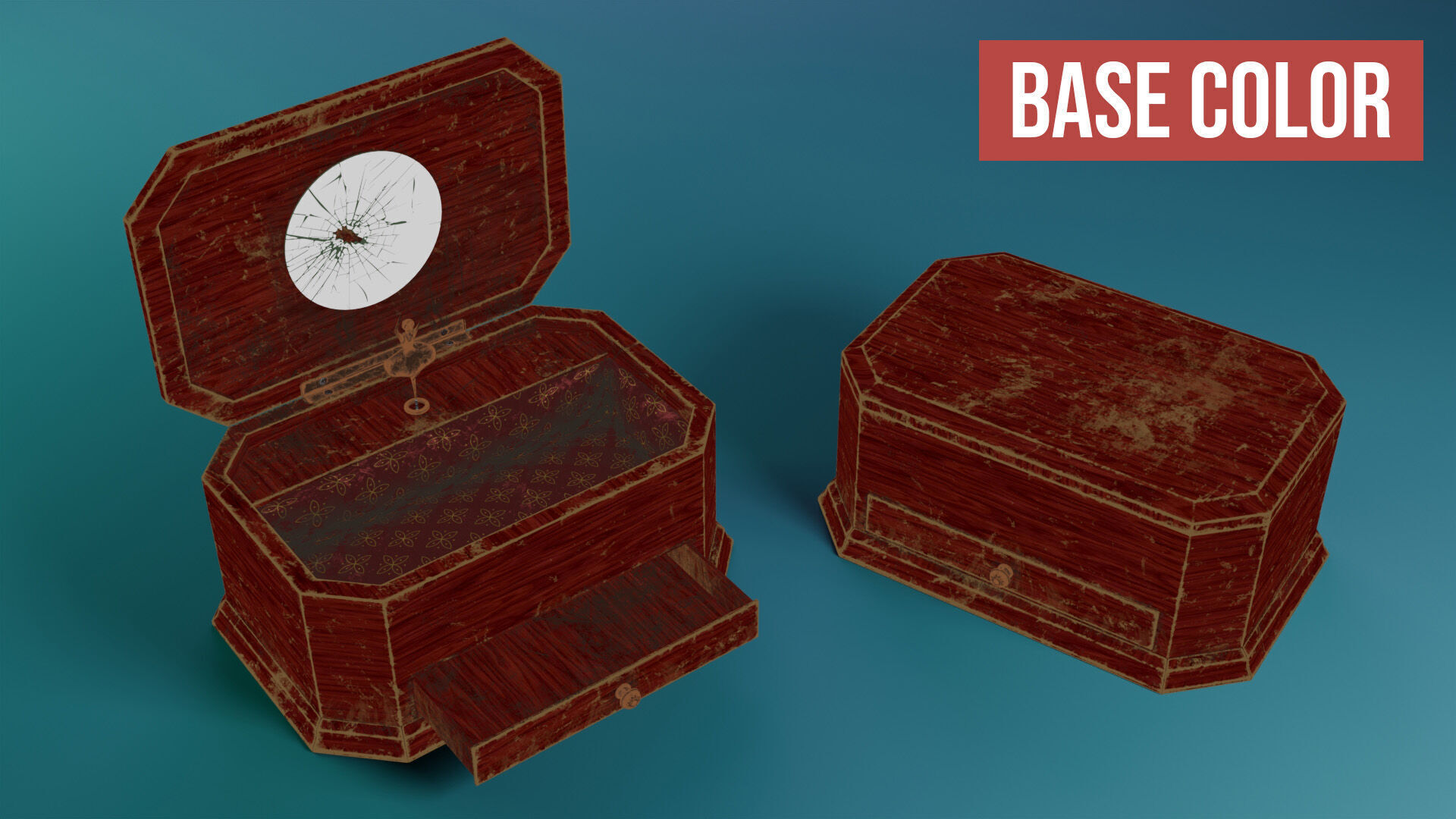 Ballerina Music Box 3D model_45