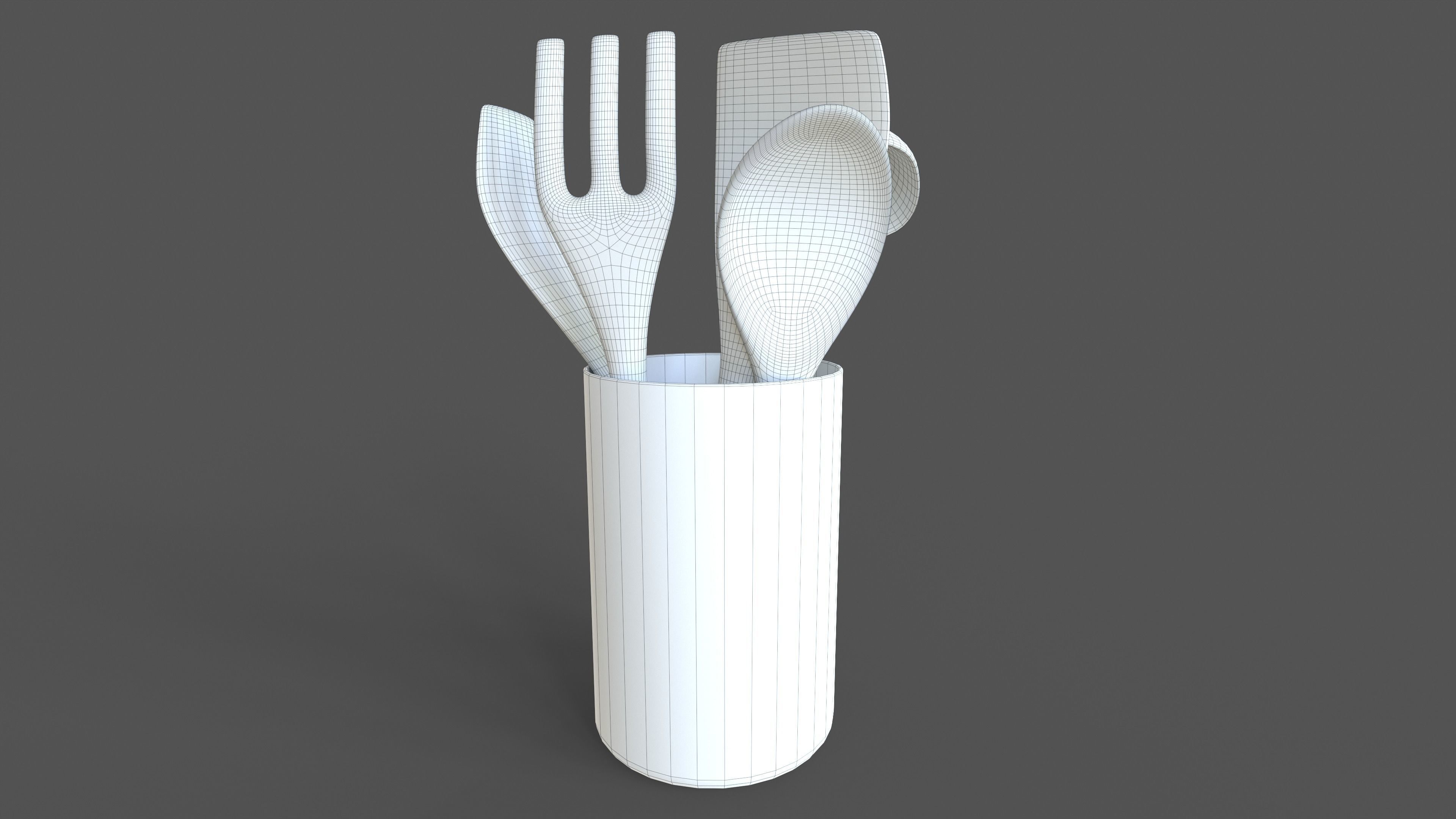 Cooking Utensils 3D model_4