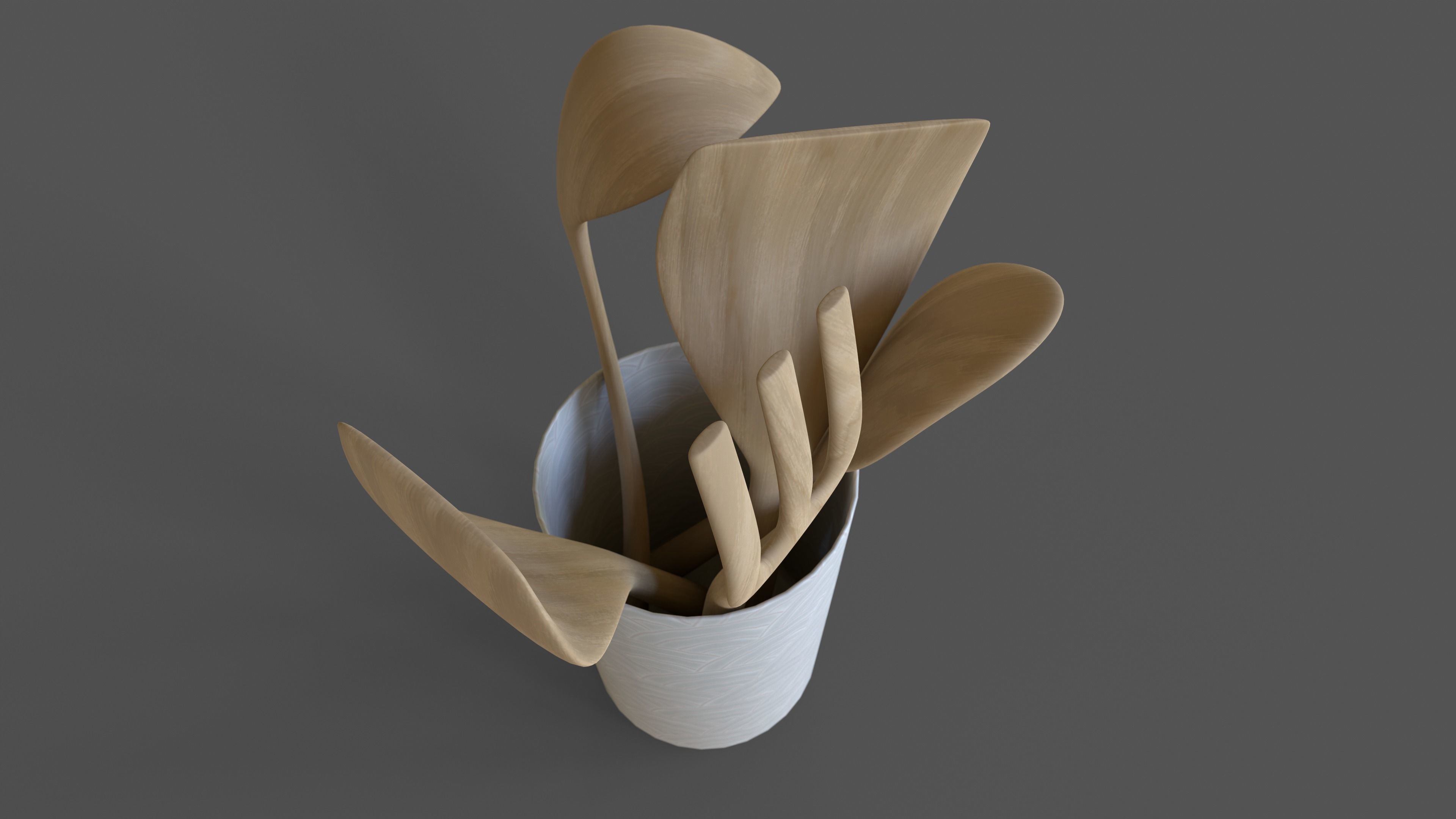 Cooking Utensils 3D model_3