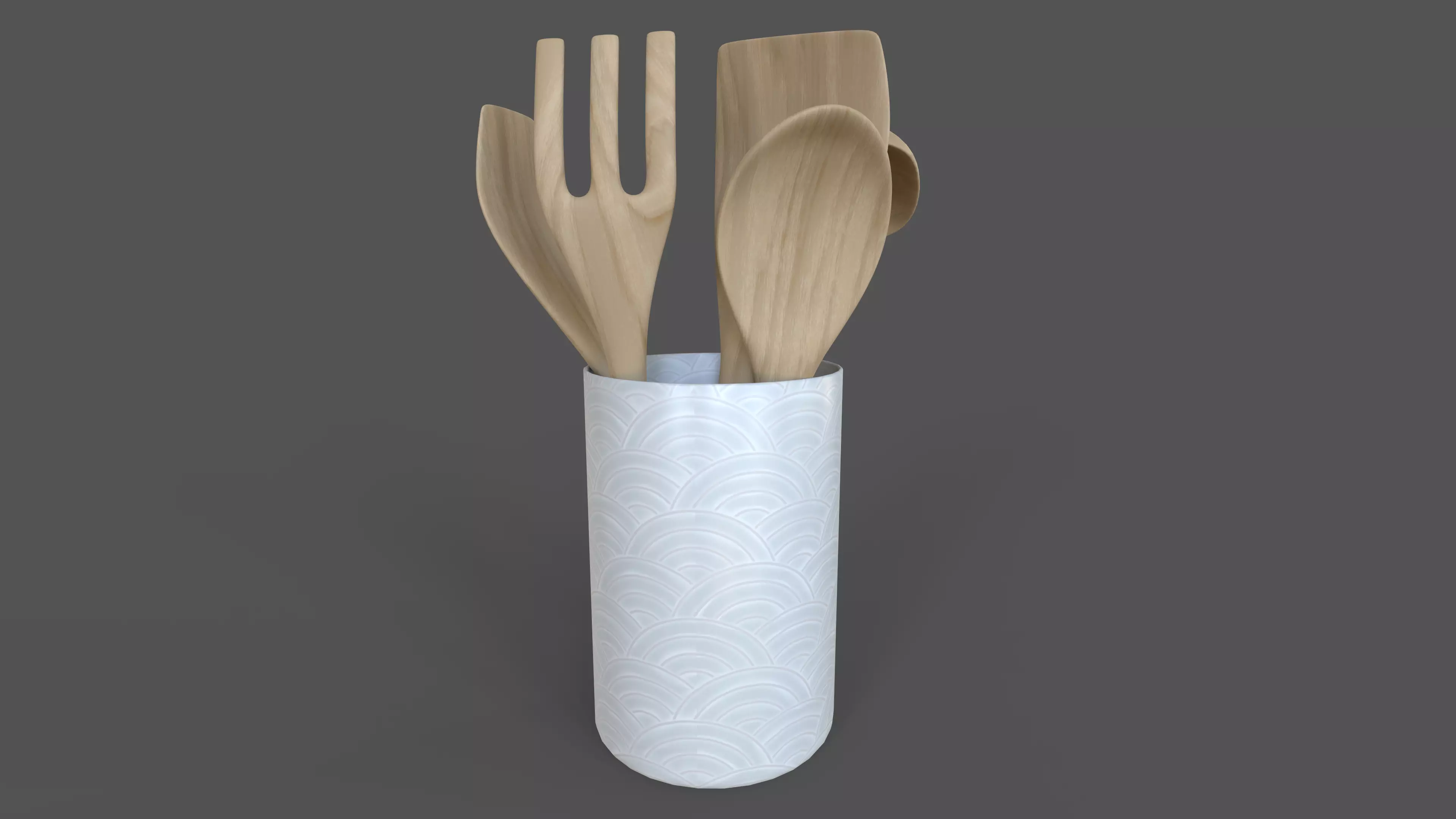 Cooking Utensils 3D model_0