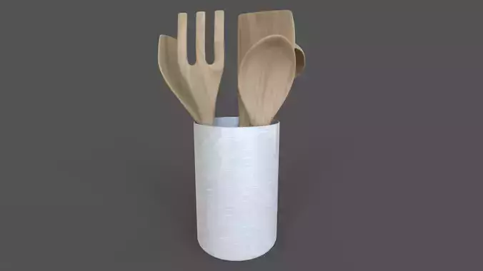 Cooking Utensils 3D model