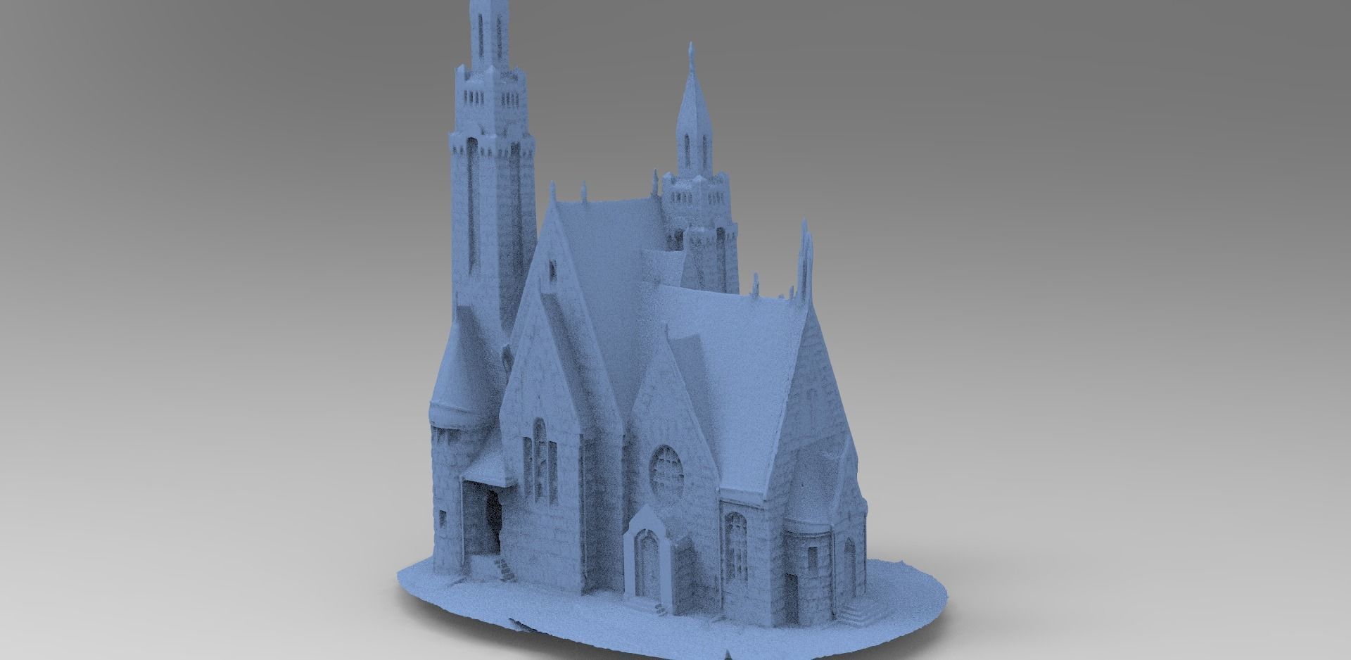 Ukraine style church 1 3D model_1