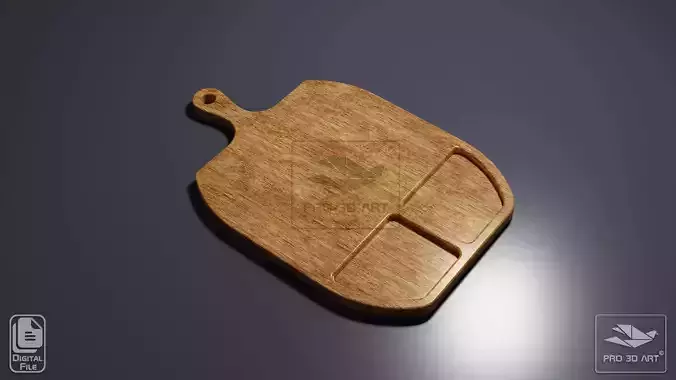 Cutting Board - CNC Files for Wood