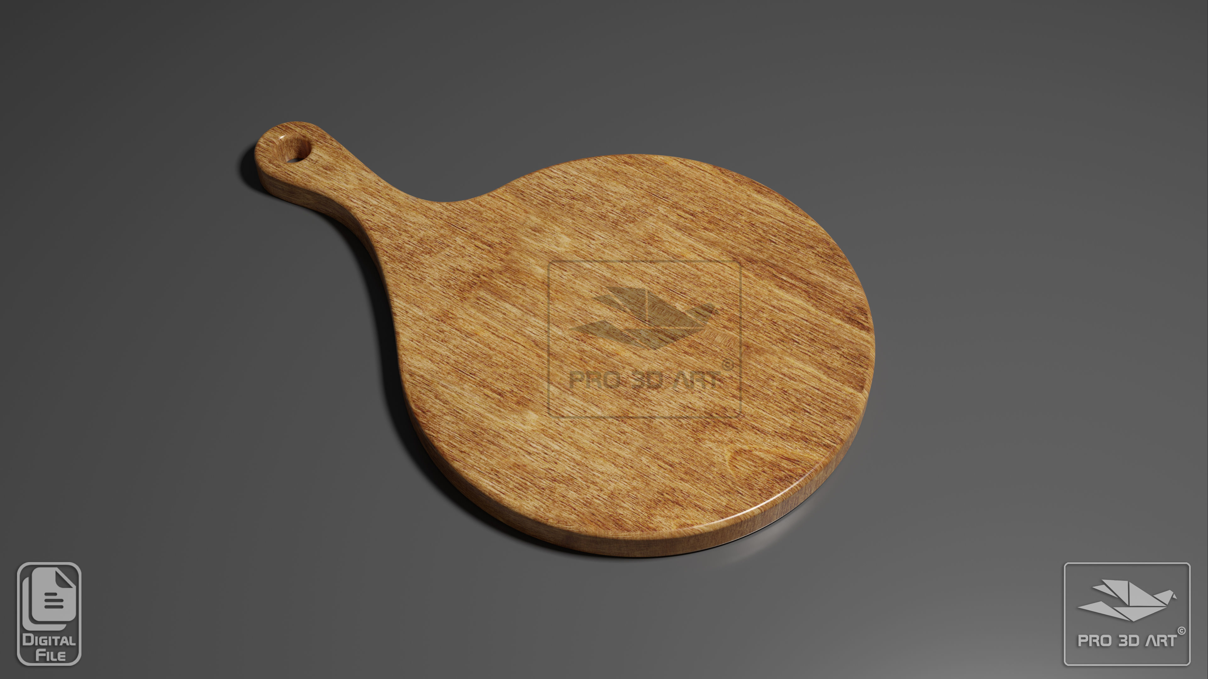 Cutting Board CNC Files for Wood 3D model CGTrader