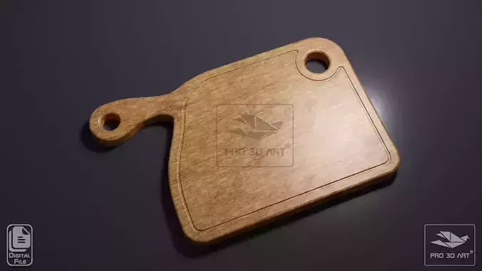 Hatchet Cutting Board - CNC Files for Wood