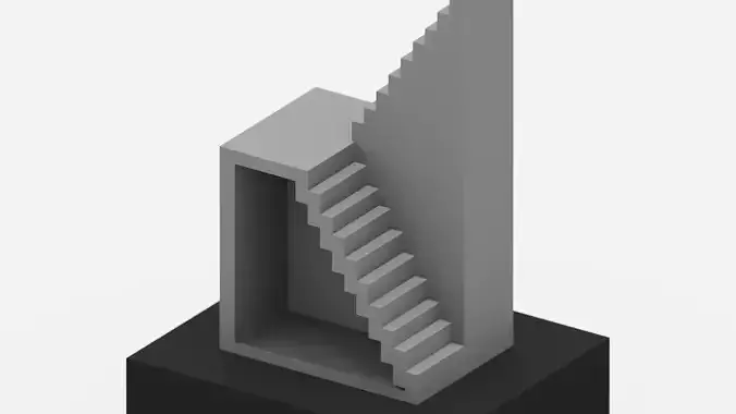 Stairs Sculpture