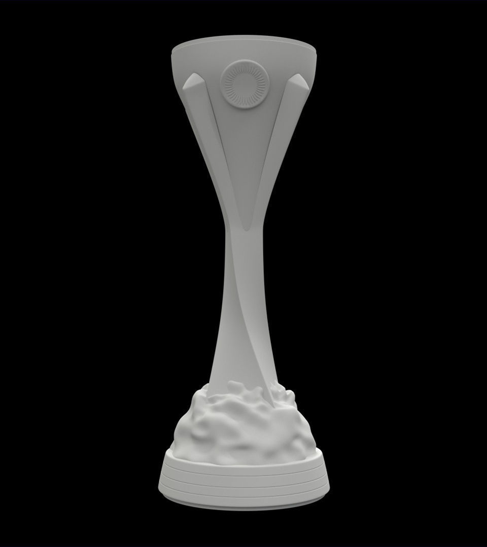 Concacaf Nations League Trophy 3D model_9