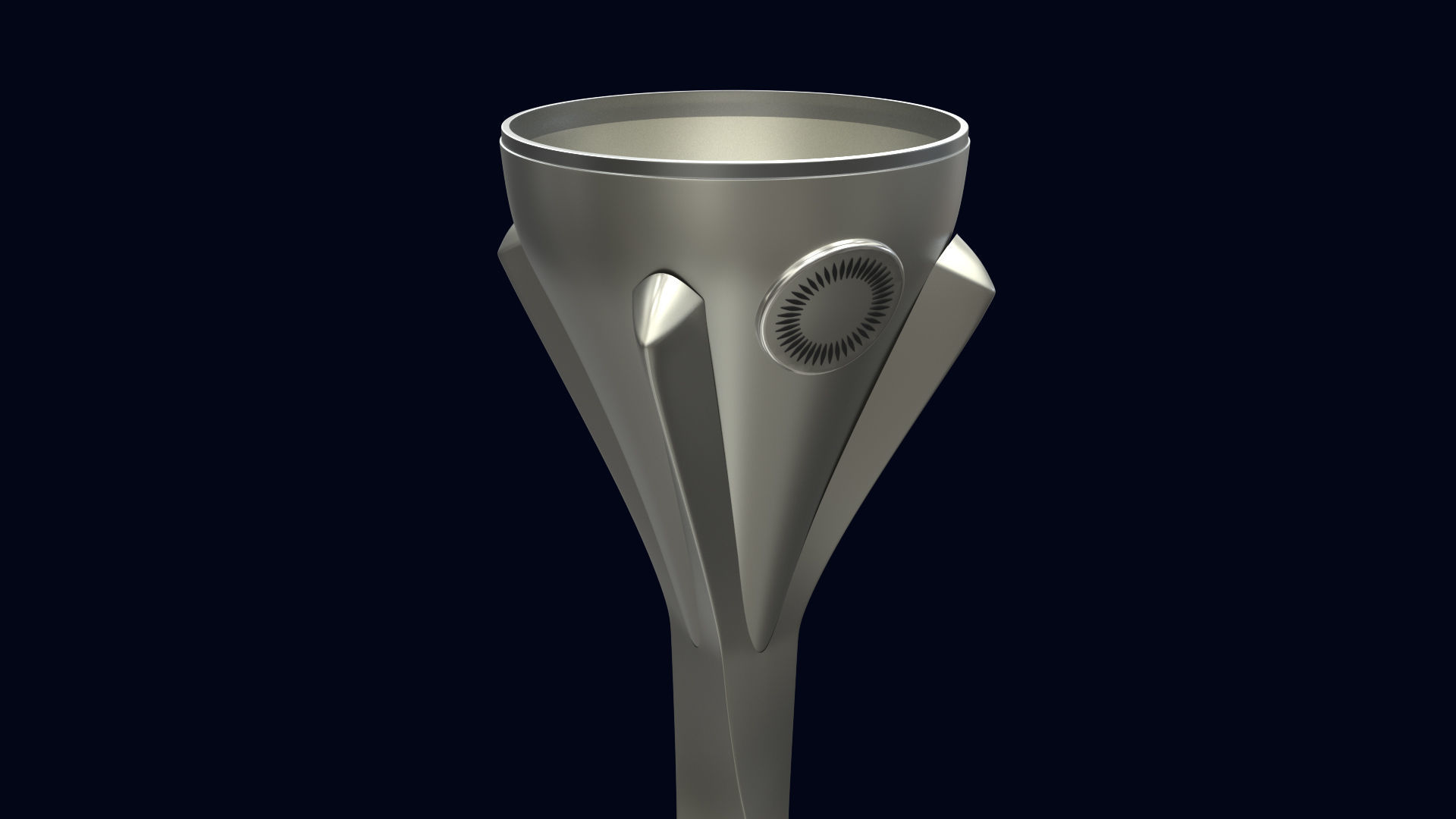 Concacaf Nations League Trophy 3D model_3