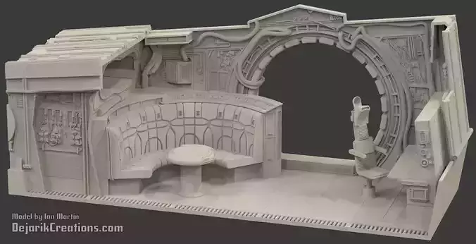 Millennium Falcon Cargo Hold 3D print model