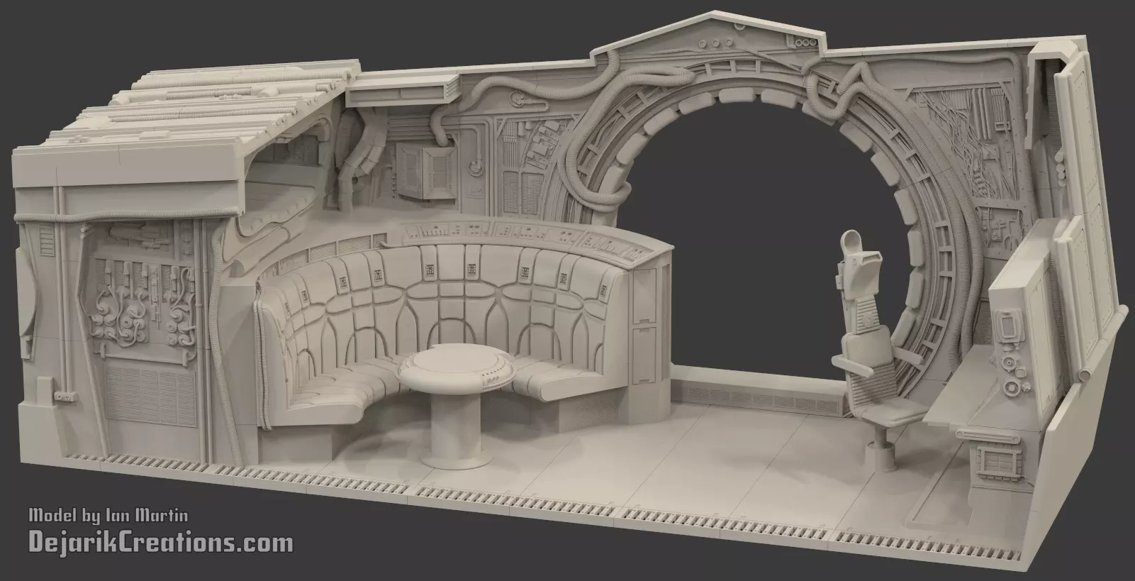 Millennium Falcon Cargo Hold 3D print model_0