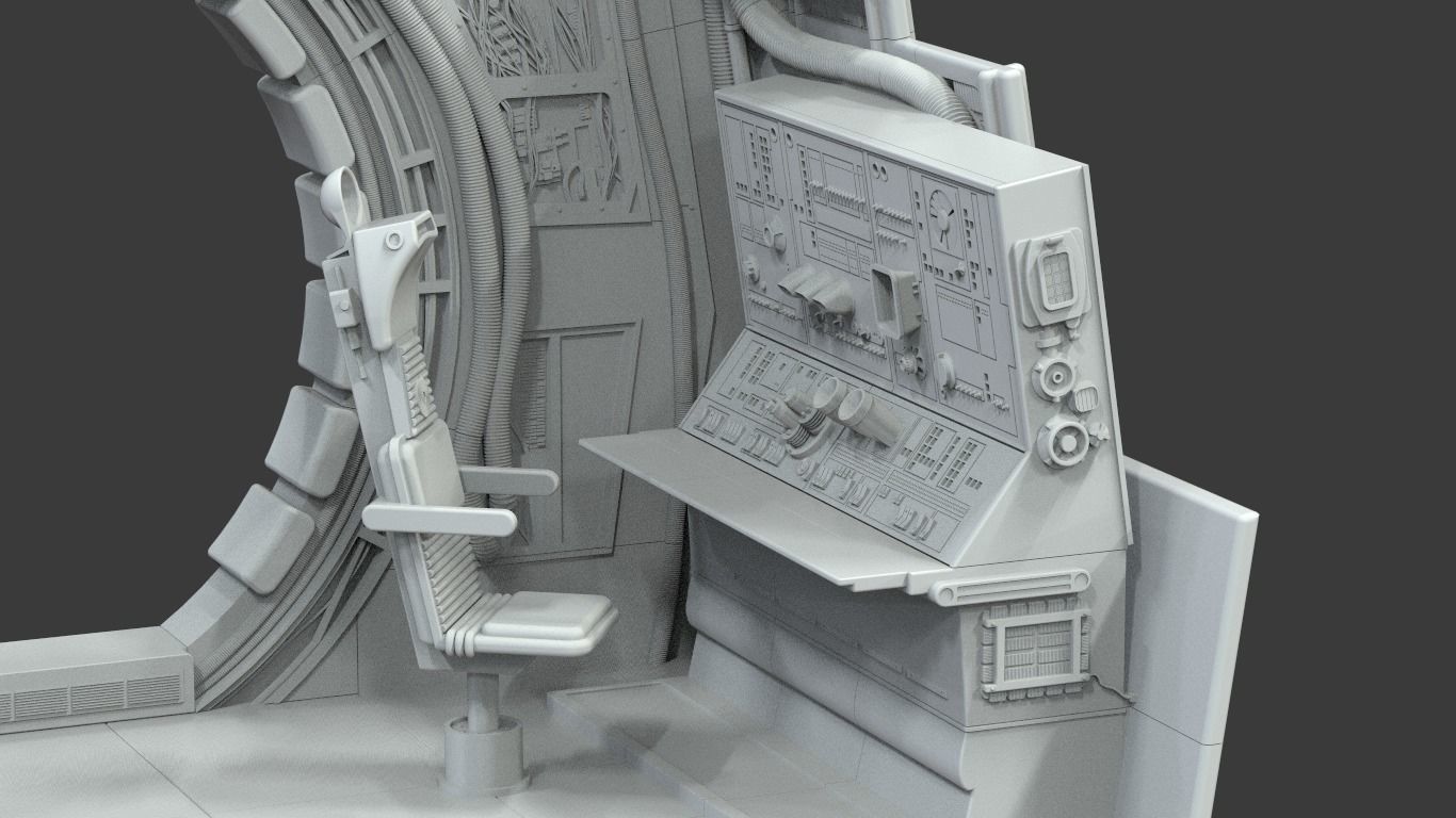 Millennium Falcon Cargo Hold 3D print model_2