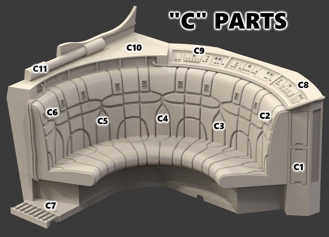 Millennium Falcon Cargo Hold 3D print model_9