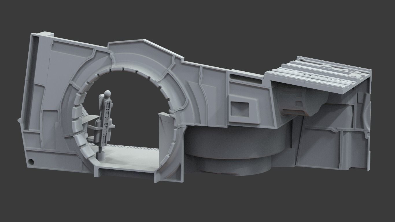 Millennium Falcon Cargo Hold 3D print model_6