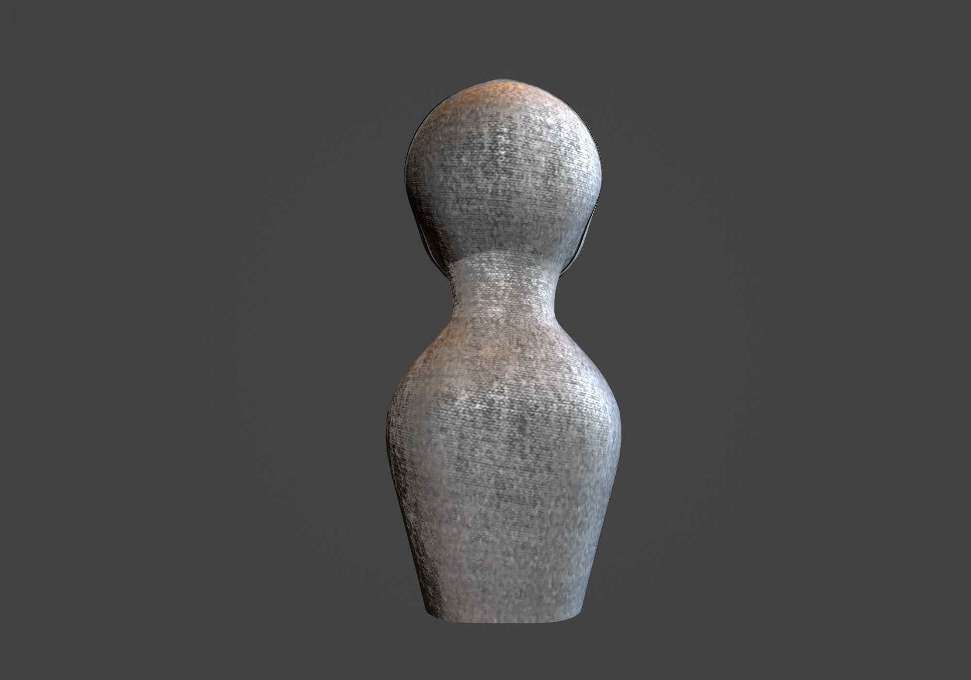 male mummy 3D model_4