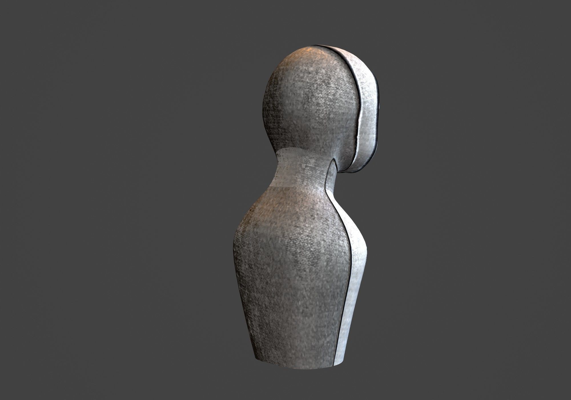 male mummy 3D model_3