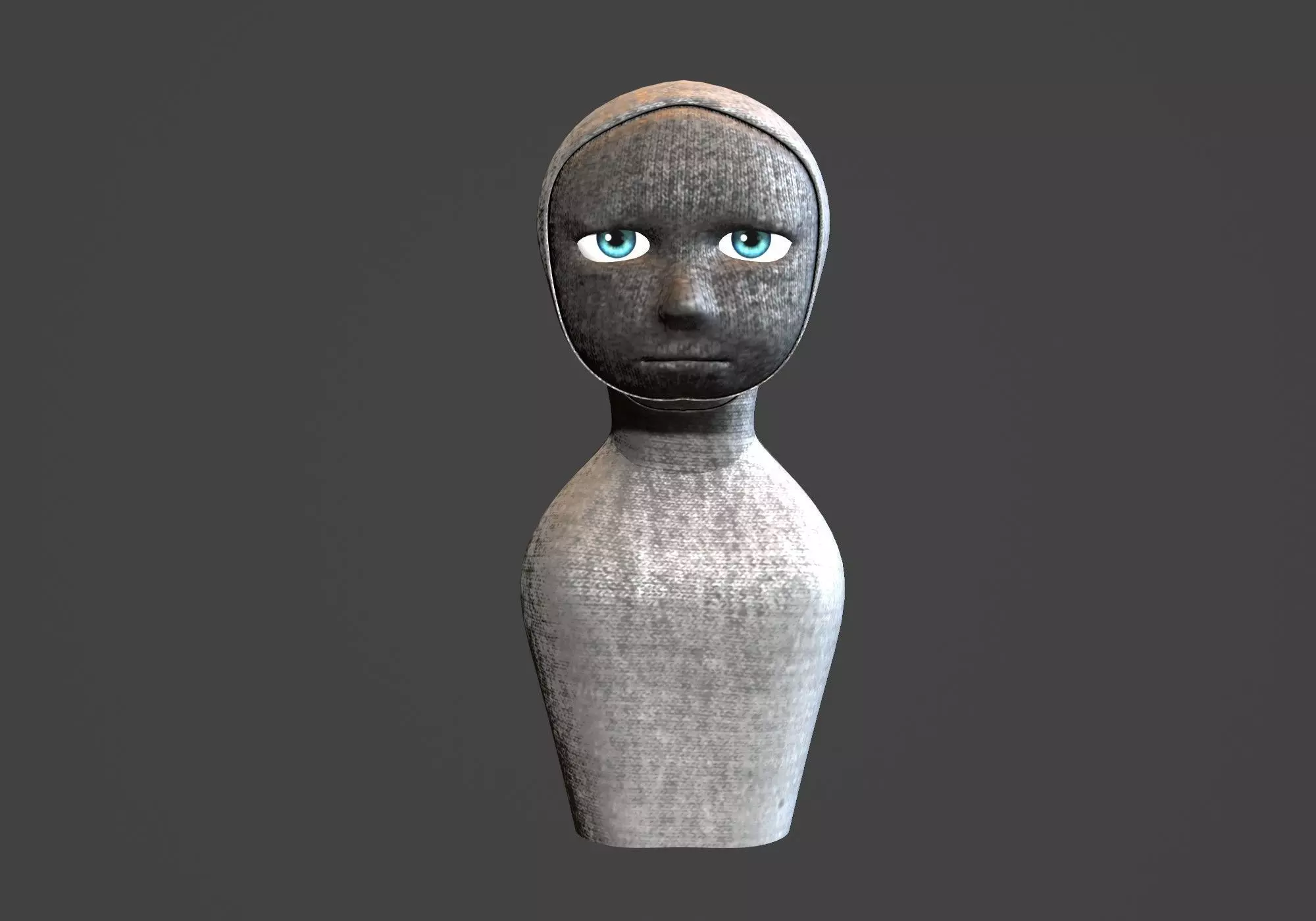 male mummy 3D model_0