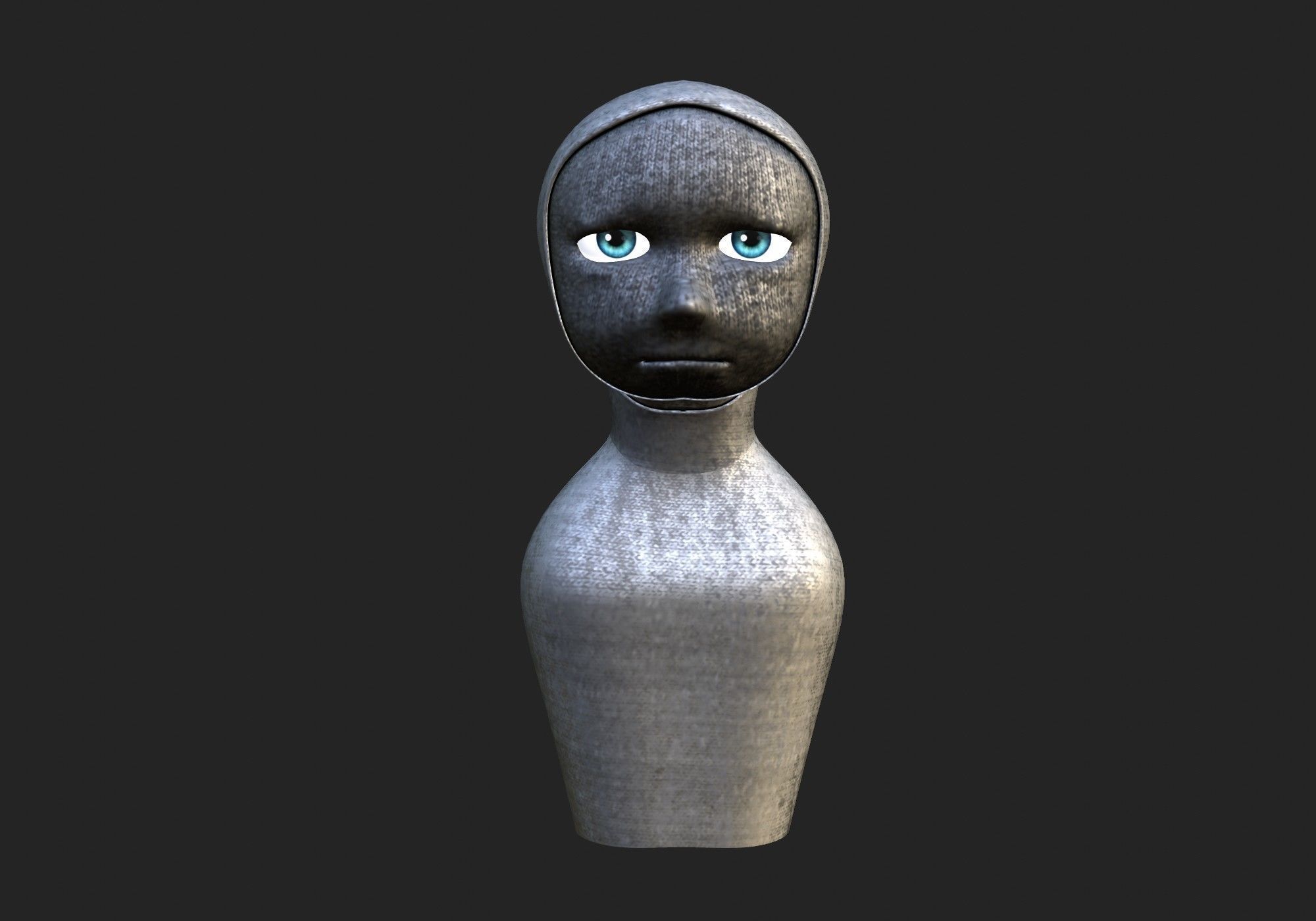 male mummy 3D model_6