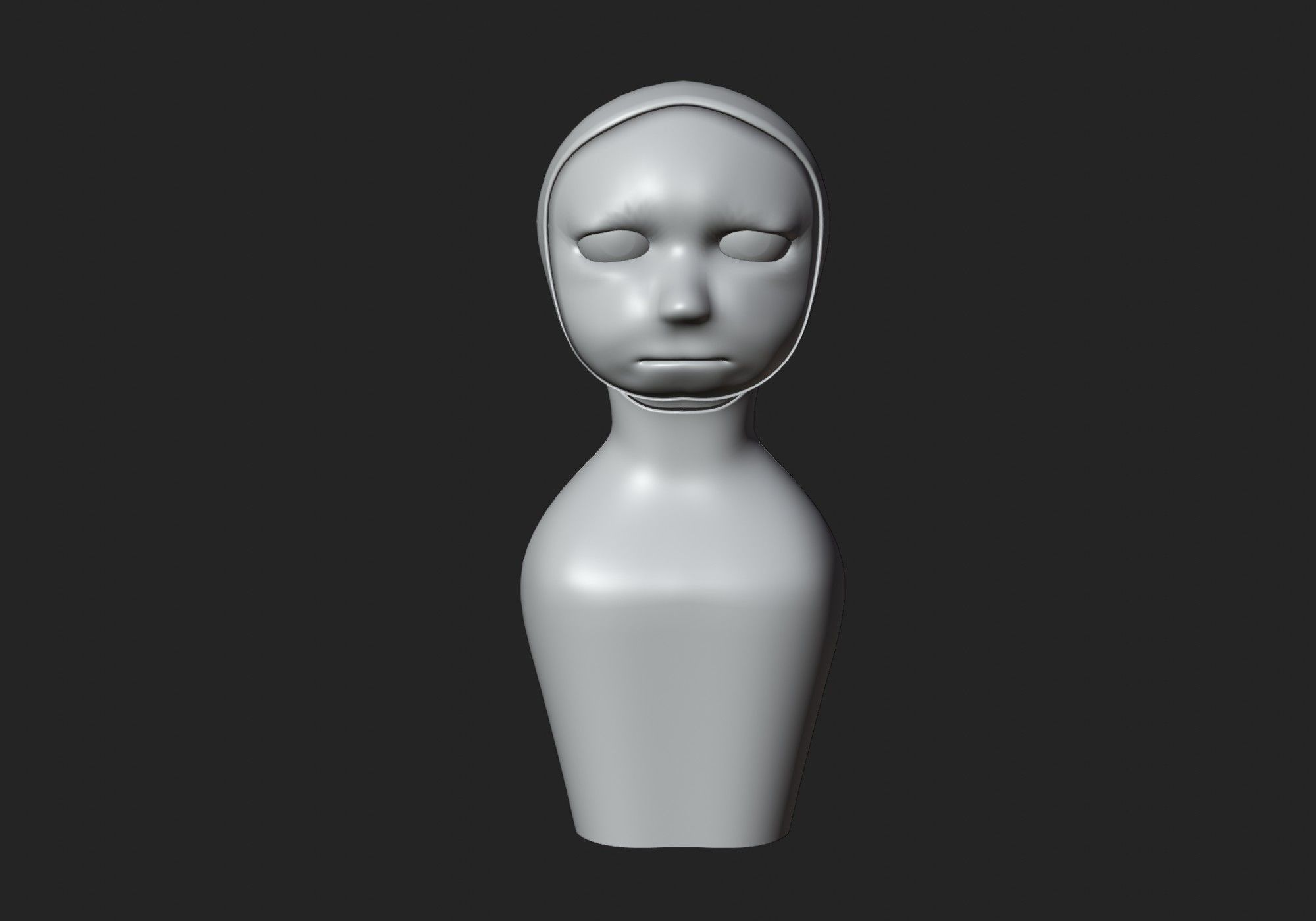 male mummy 3D model_12