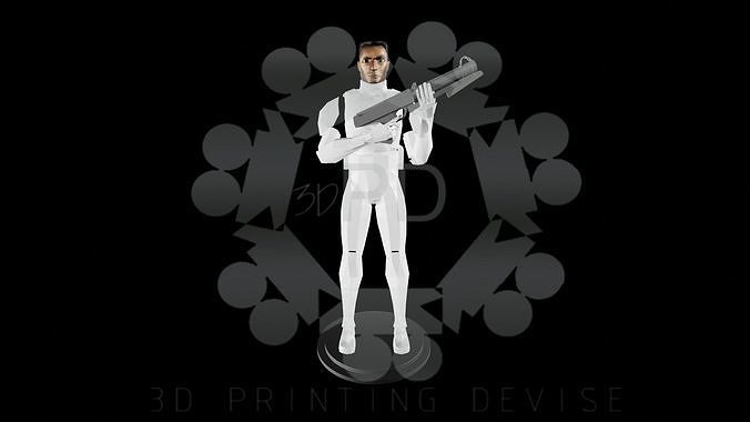 CLONE TROOPER STARWARS 3D print model