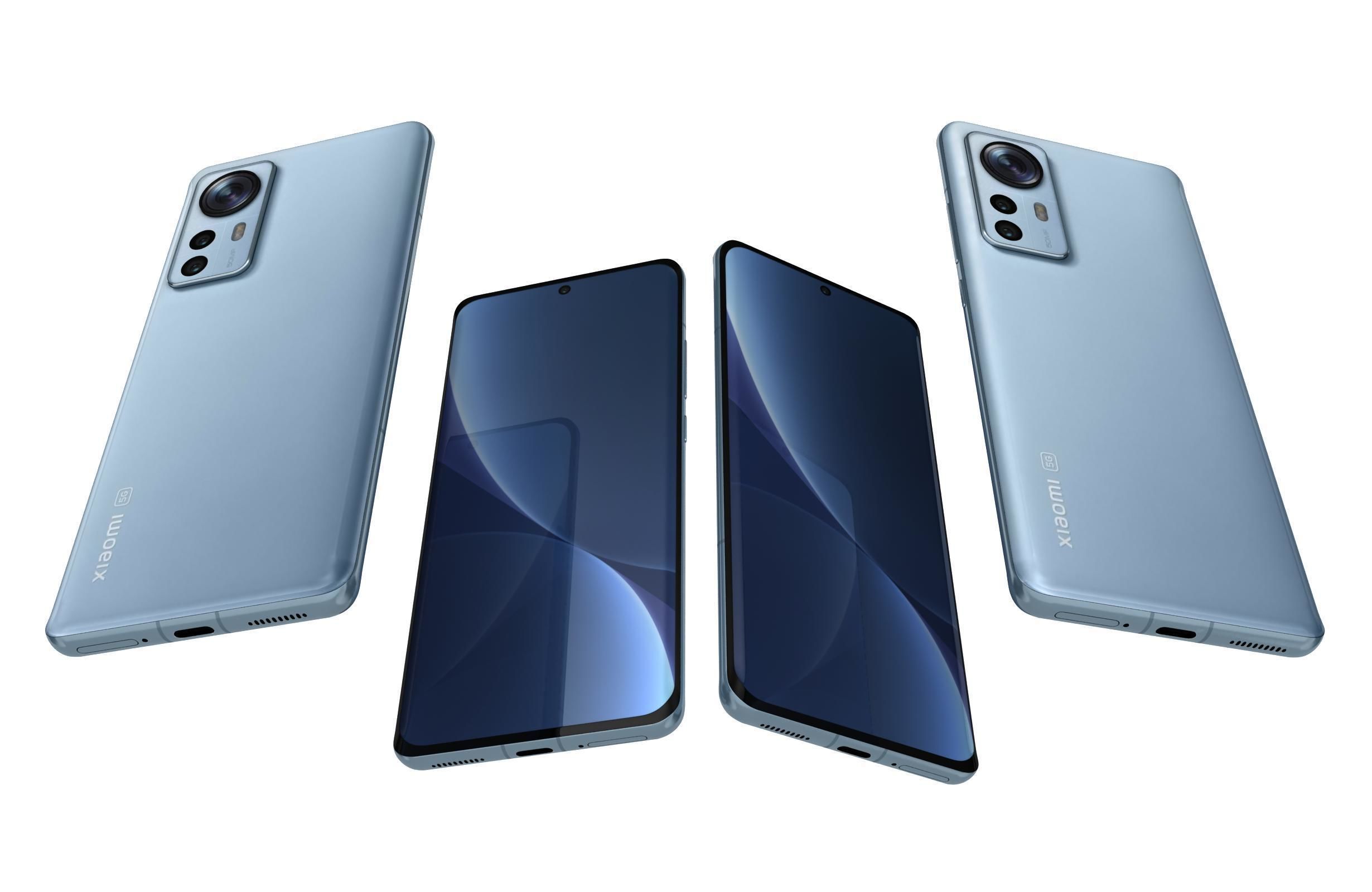Xiaomi 12 Pro Blue 3D model_5